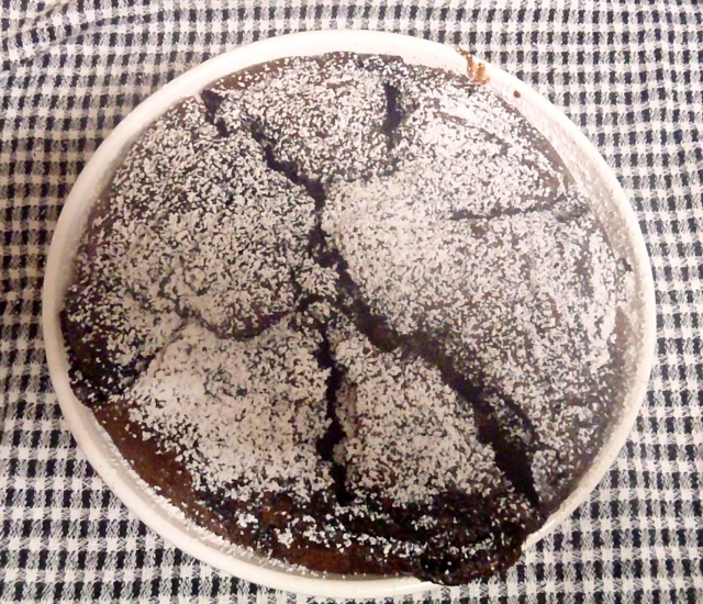 Dark Chocolate Self-Saucing Sponge Pudding